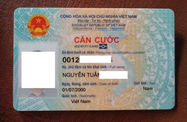 Làm thẻ căn cước nhanh tại Hà Nội